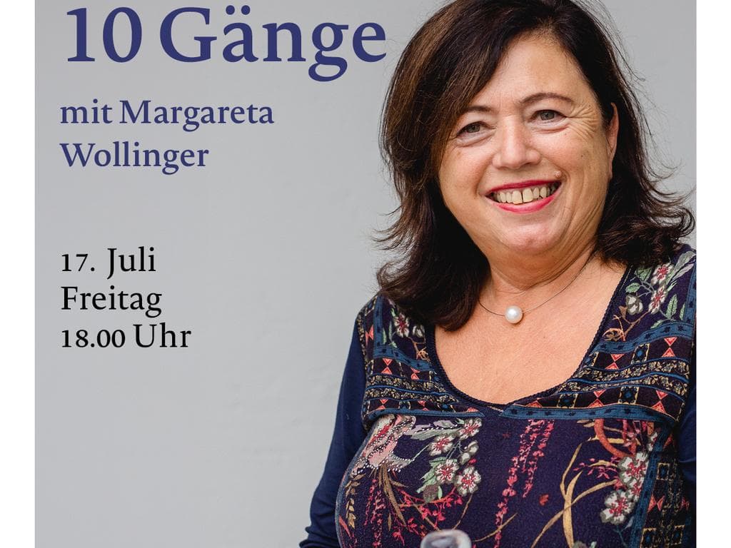 Esstischseminar: 10 Jahre – 10 Gänge mit Margareta Wollinger