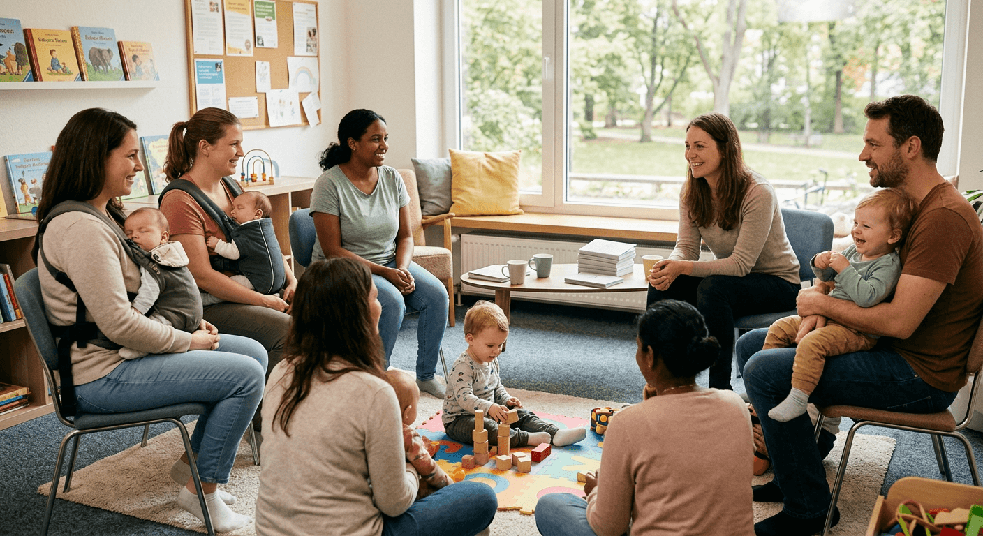 ELTERNBERATUNG IM RAHMEN DES NEUEN ELTERN-KIND-PASSES – ELTERNGRUPPE