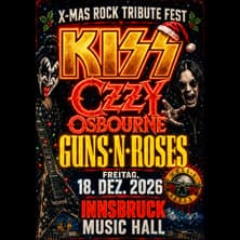 X-Mas Rock Tribute Fest - Kiss / Ozzy Osbourne / Guns'n'roses