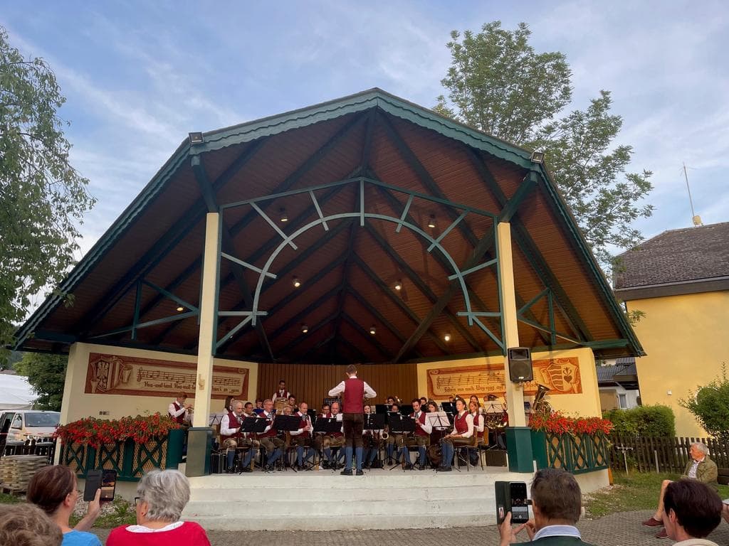 Abendkonzert der Musikkapelle Weyregg