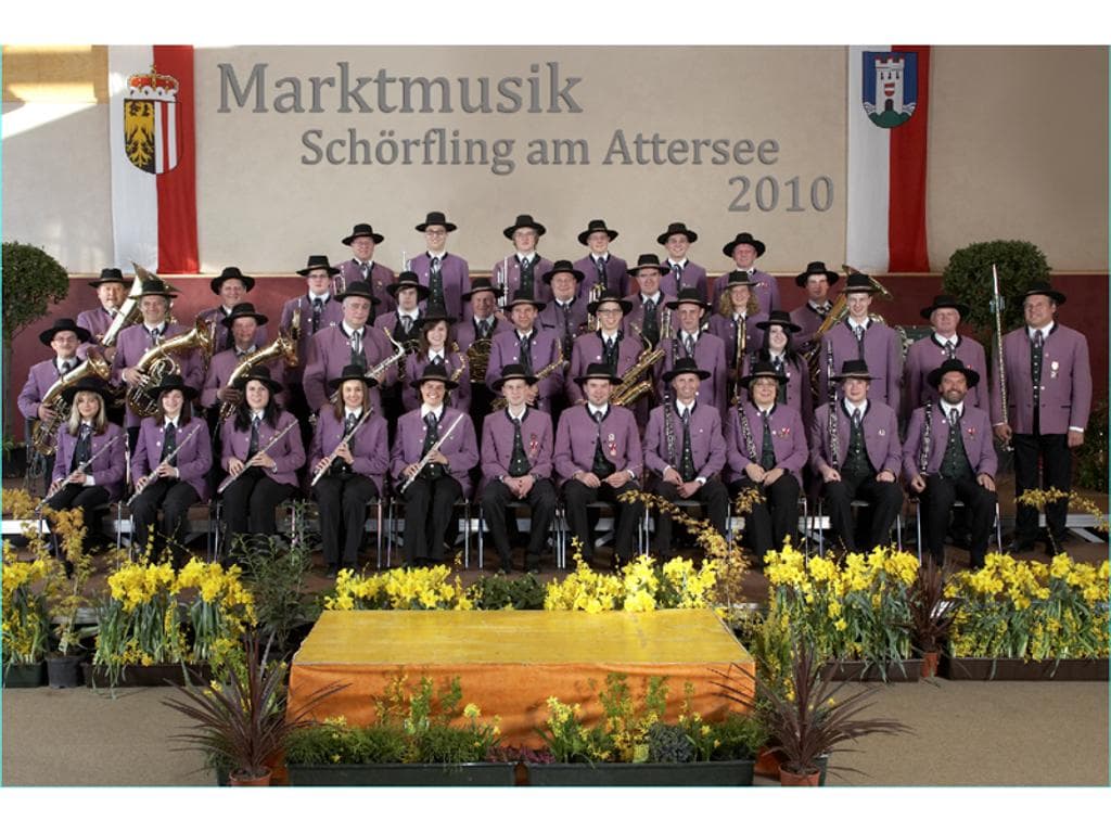 Abendkonzert der Marktmusik Schörfling beim Hafenfest in der Marina Kammer