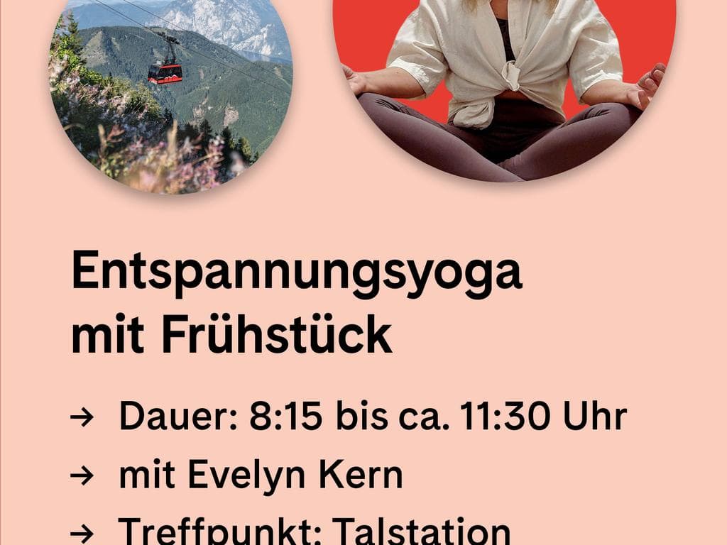 Entspannungsyoga mit Evelyn Kern + Frühstück am Feuerkogel
