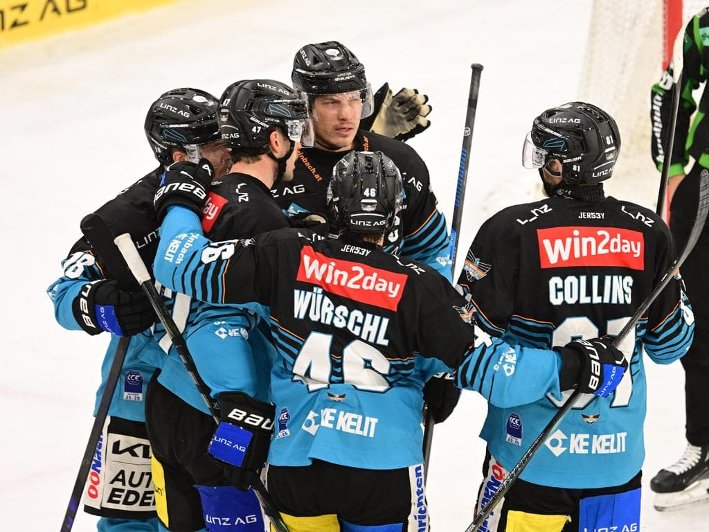 Steinbach Black Wings Linz vs. EHC Red Bull München
