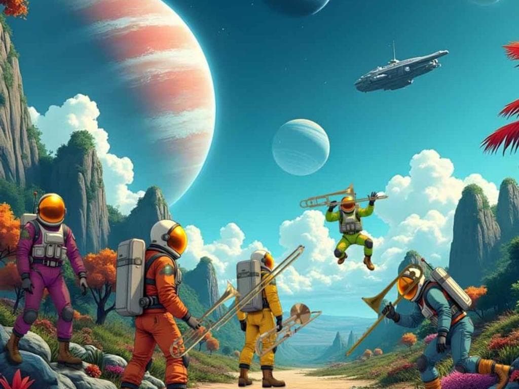 Mission Planet B: Trombone Attraction