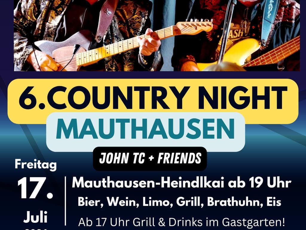 6. Country-Night am Heindlkai in Mauthausen