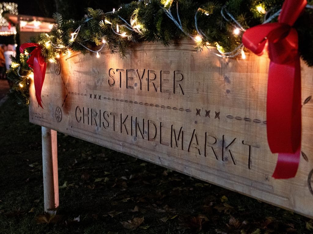 Steyrer Christkindlmarkt Promenade