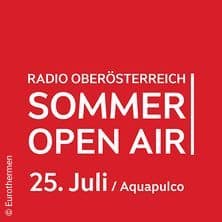 Radio OÖ Sommer Open Air 2026 mit Milow, Boris Bukowski & Band, uvm.