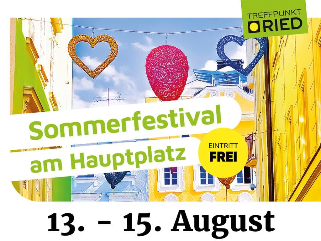 SOMMERFESTIVAL am Hauptplatz
