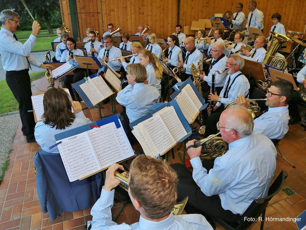 Parkkonzert der Werkskapelle Ebensee