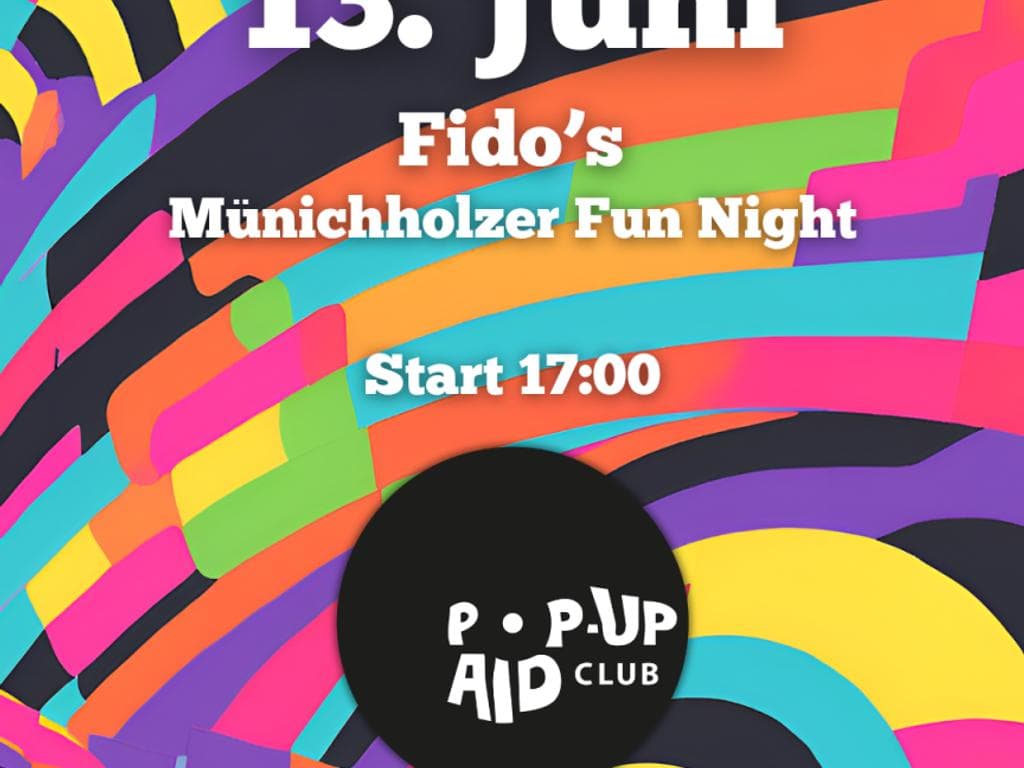Pop-Up Aid Club @ Fido's