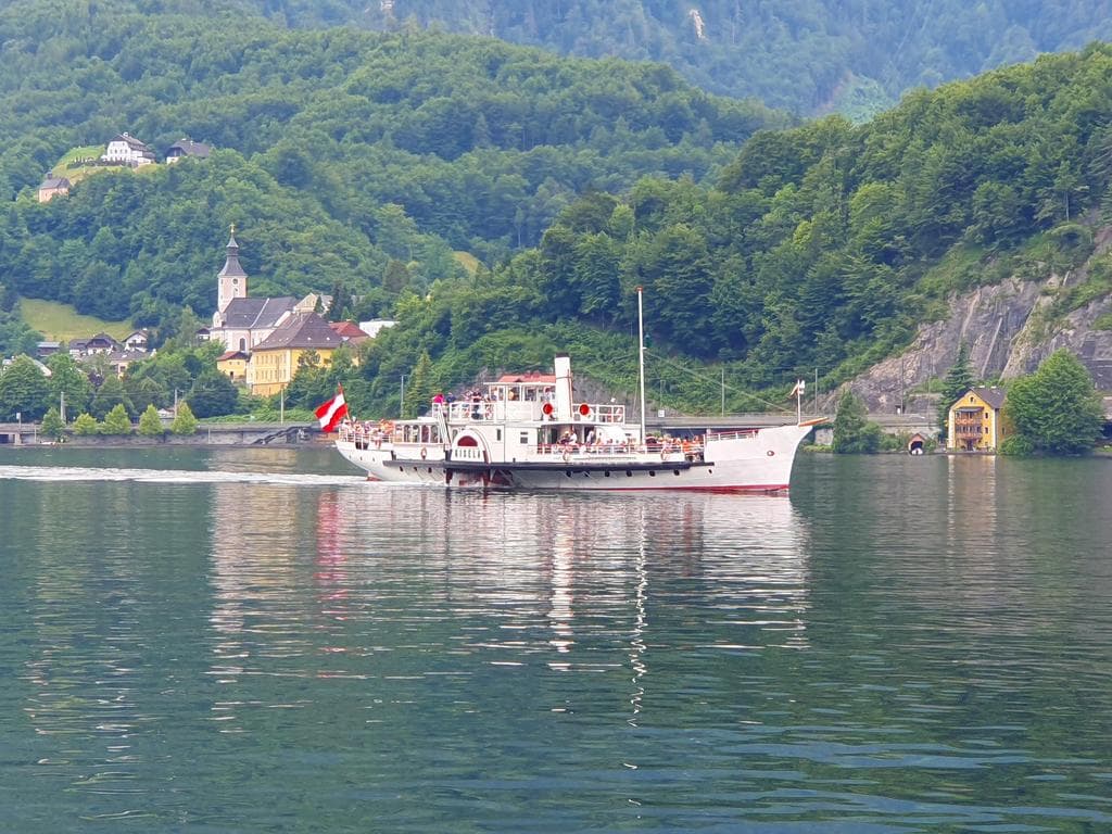 Erlebnis Dampfschiff "Gisela" - Ebensee bis Gmunden