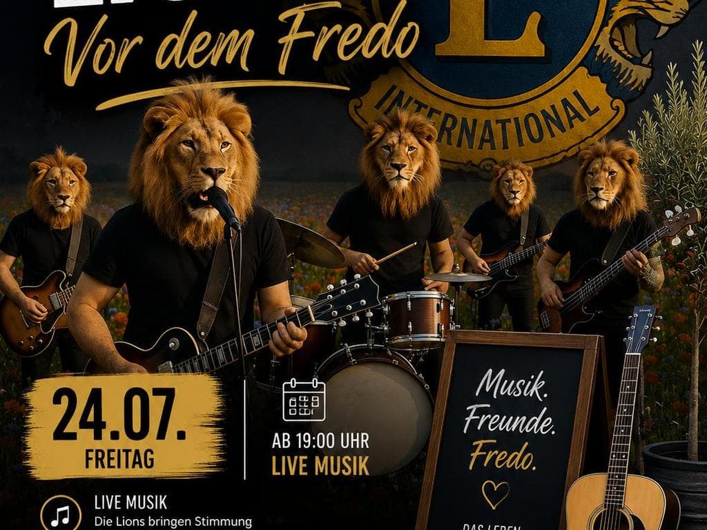 Live & Draussen - LIONS vor dem Fredo