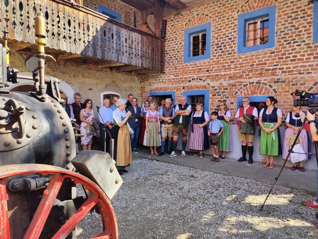 Druschwoche am Stehrerhof