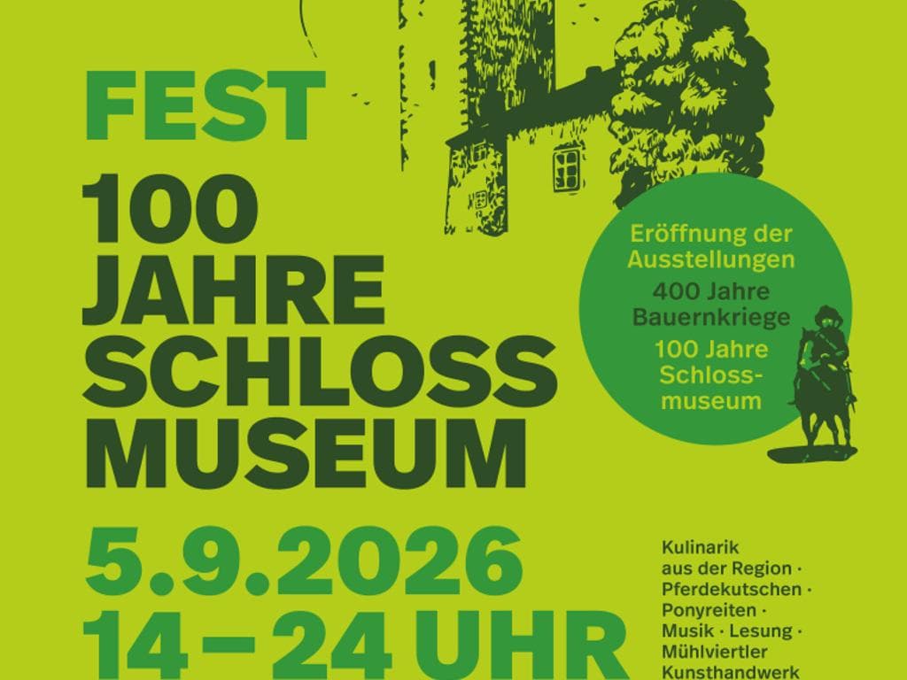 Jubiläumsfest: 100 Jahre Mühlviertler Schlossmuseum Freistadt