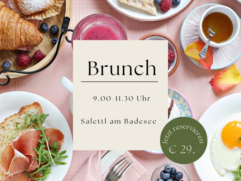 Sommer Brunch im Salettl