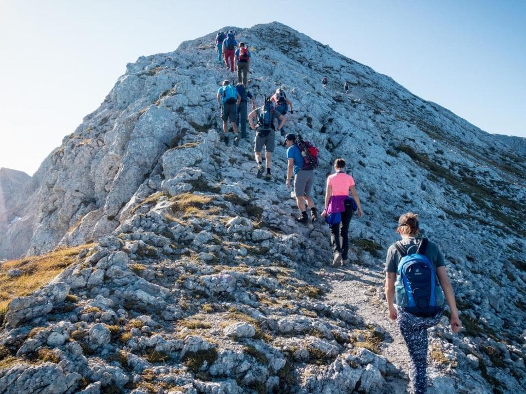 Bergtour auf das Seehorn mit dem Alpenverein Mondsee