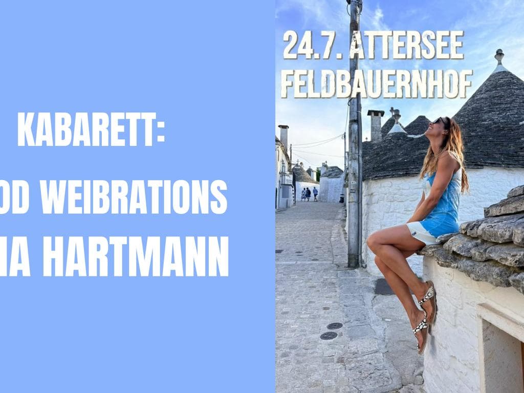 Kabarett Nina Hartmann: Good Weibrations