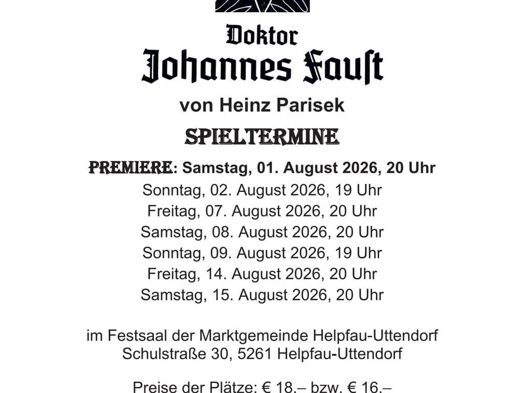 Der Uttendorfer Faust