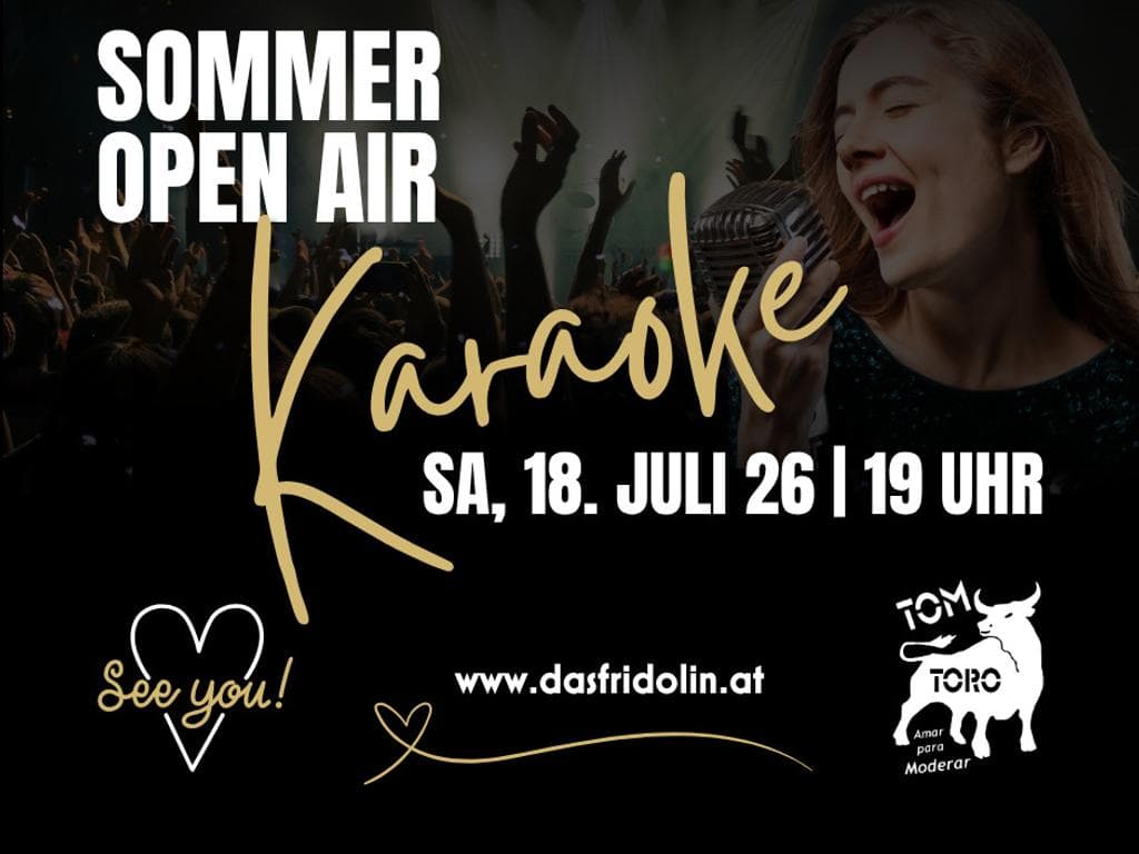 Open Air Karaoke + WM Spiel Kleines Finale