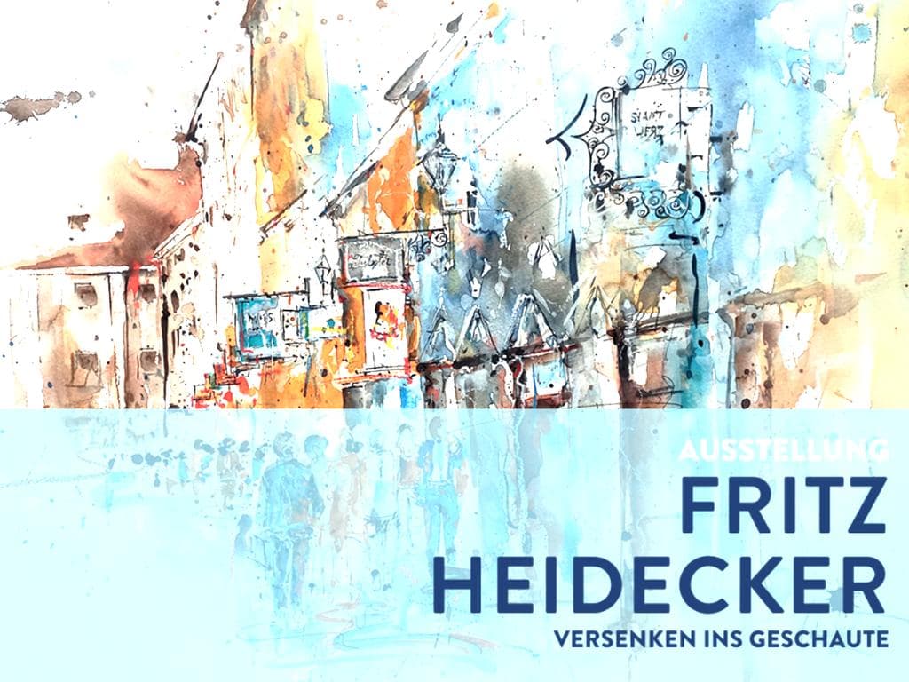 Fritz Heidecker: Versenken ins Geschaute