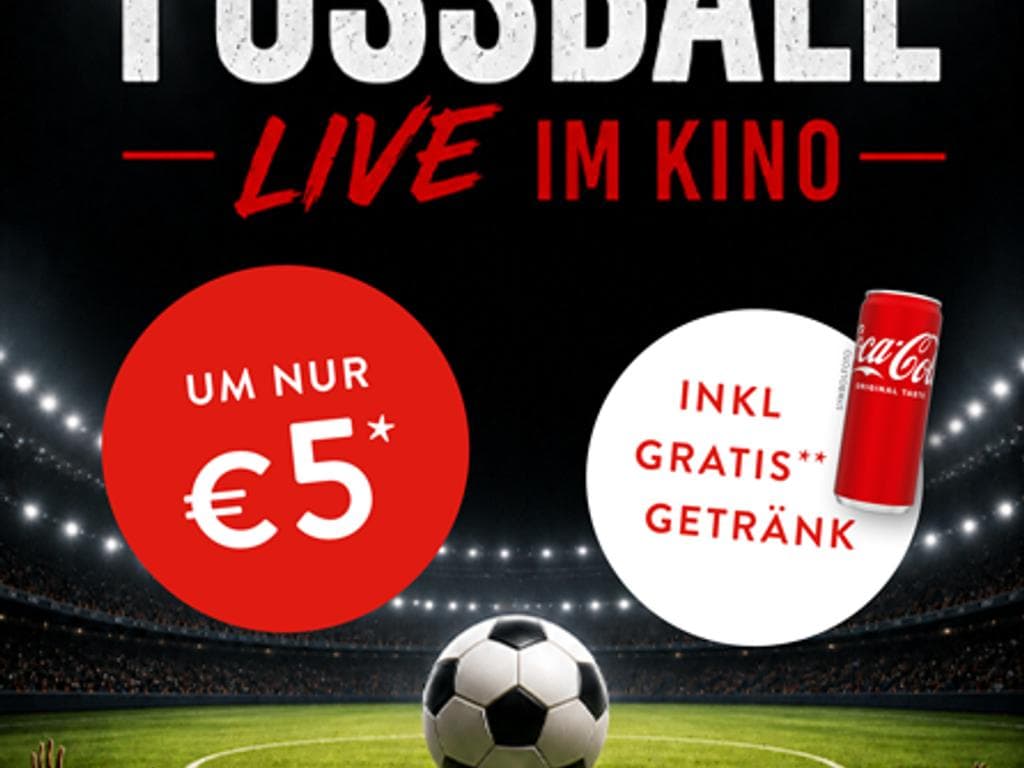Weltmeisterlicher Fußball Live im Cineplexx Linz