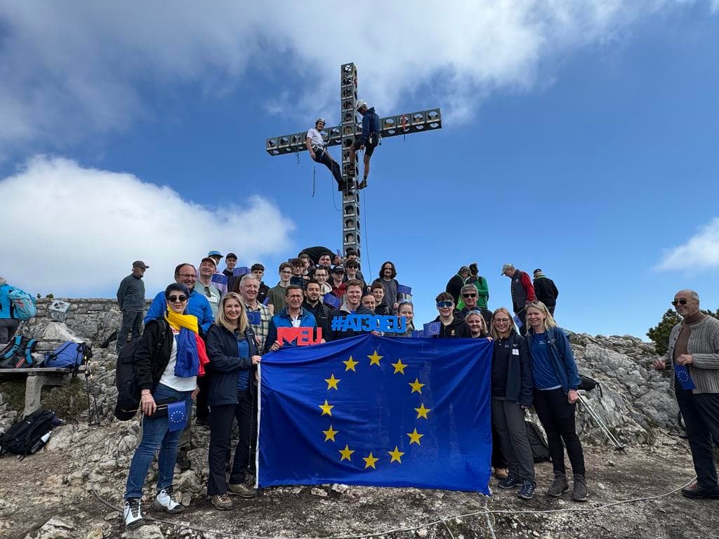 Jubiläumswanderung 20 Jahre Europakreuz am Alberfeldkogel (1709 m)