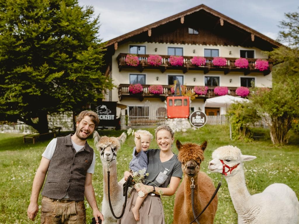 Großes Sonnwendfeuer im "Das Franzl"