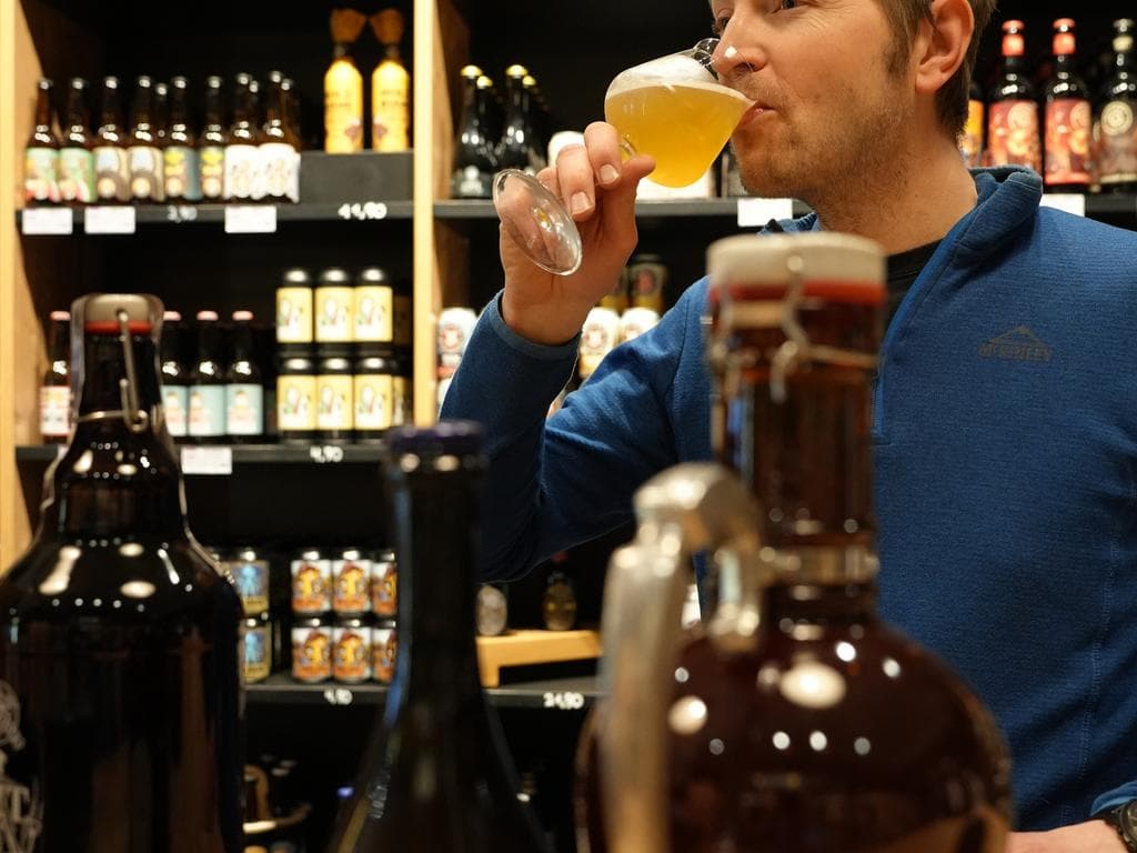 Hofstettner Brauerei mit Anwesenheit des Braumeisters