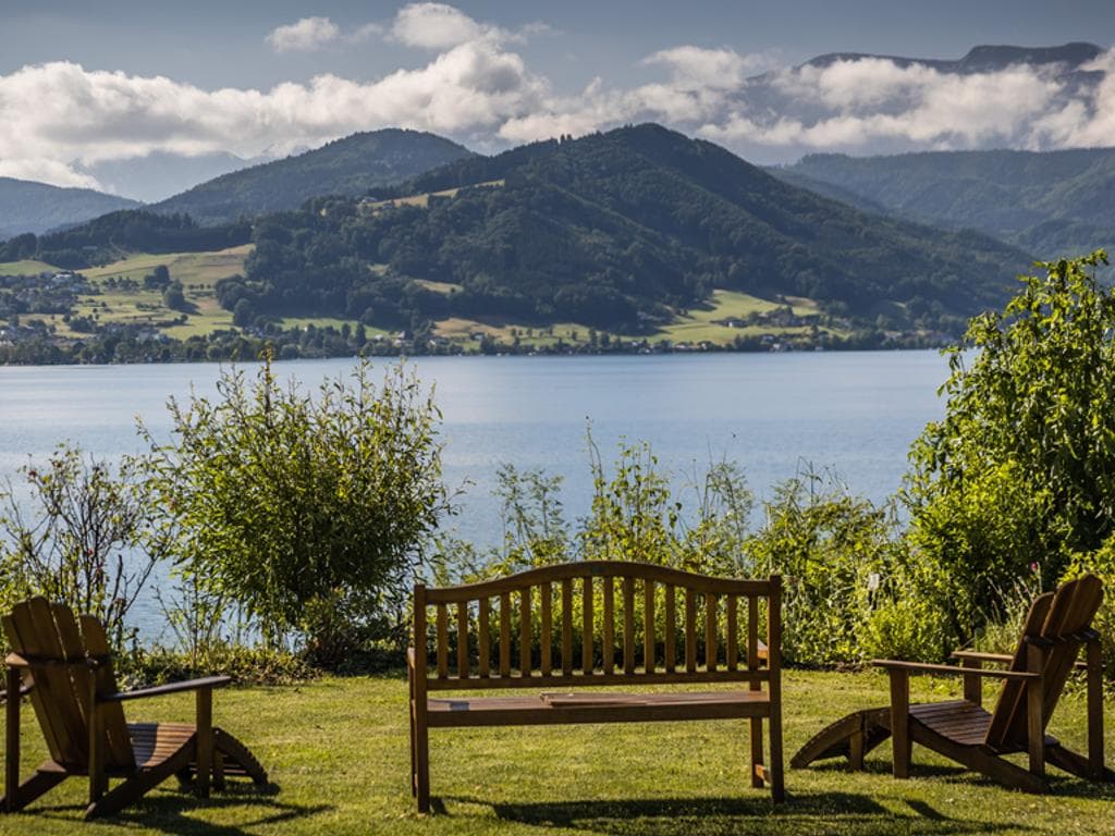 Sunset-Party am Badeplatz der Villa Weiss