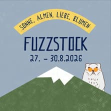 Fuzzstock Bergfestival Tageskarte Freitag - Sonne Almen Liebe Blumen