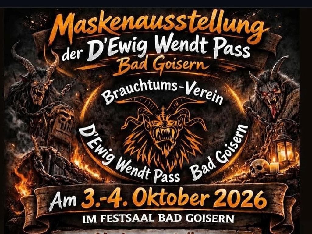 Maskenausstellung der D'Ewig Wendt Pass