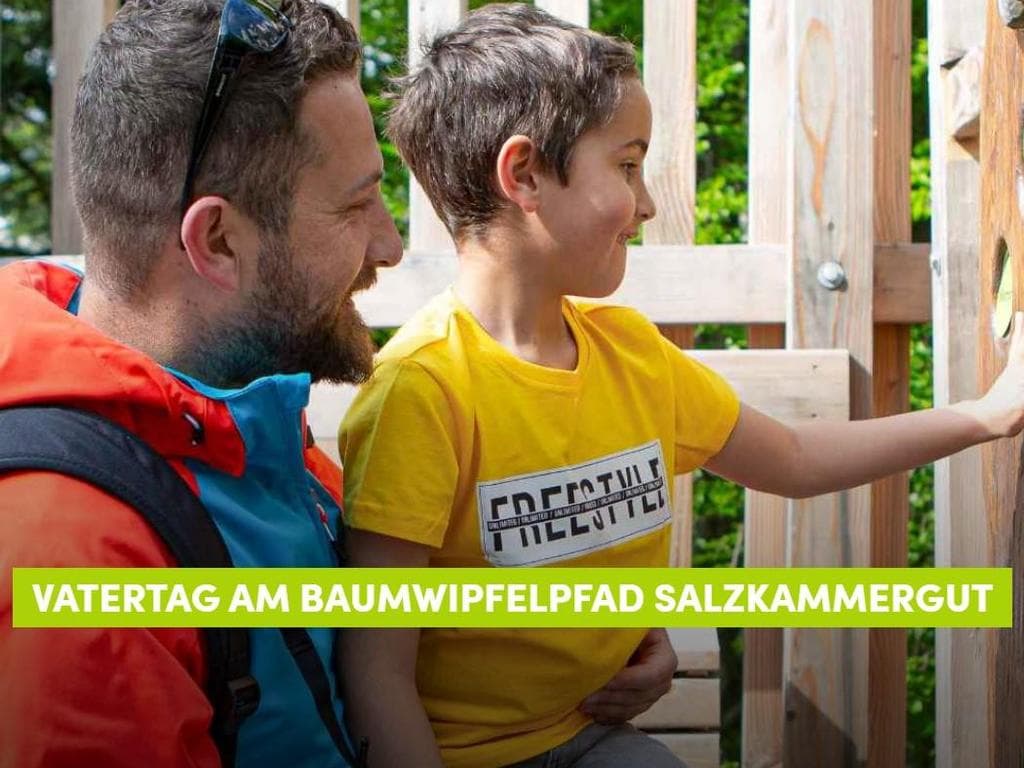 Vatertag auf dem Baumwipfelpfad