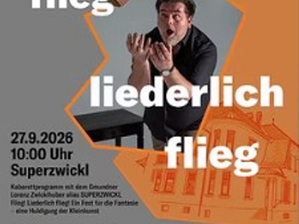Kabarett-Matinée "Flie! Liederlich flieg!"