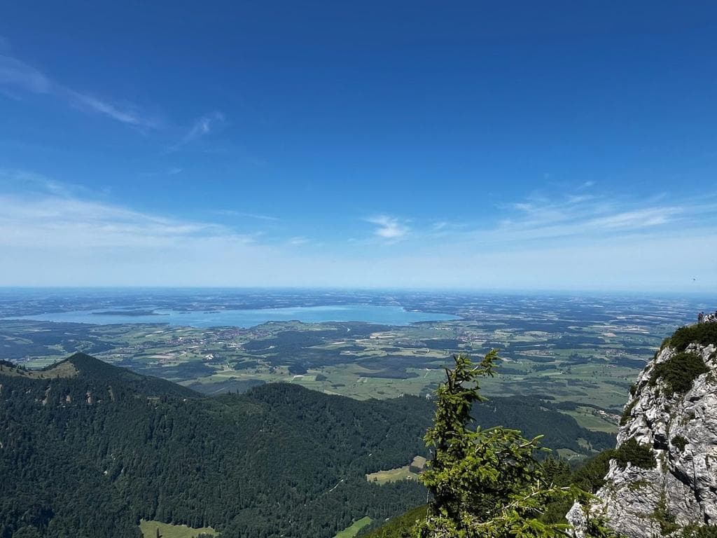 Hochfelln von der Steinbergalm mit dem Alpenverein Mondsee