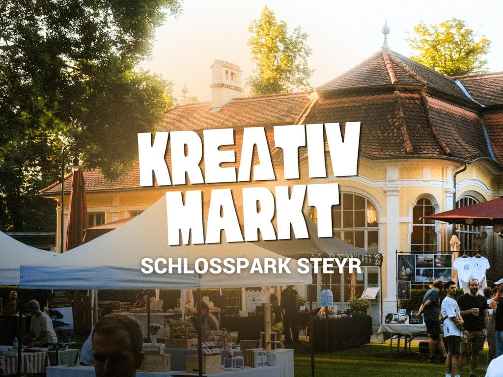 Kreativmarkt im Schlosspark Steyr