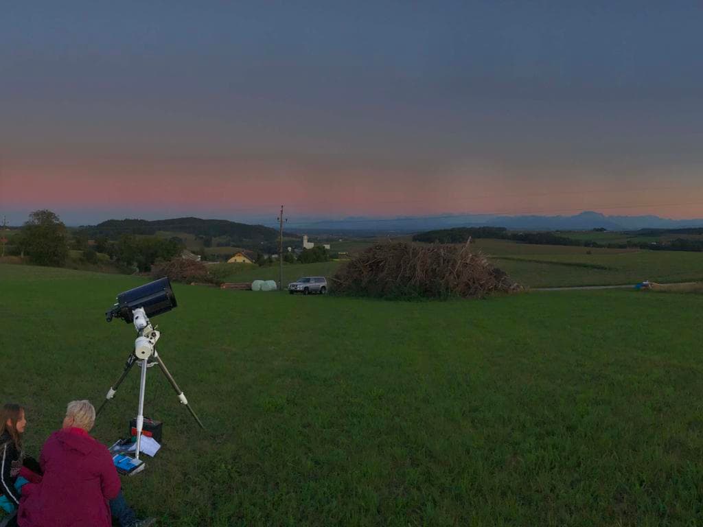 Sternderlschauen im Obst-Hügel-Land mit der Kepler Sternwarte Linz