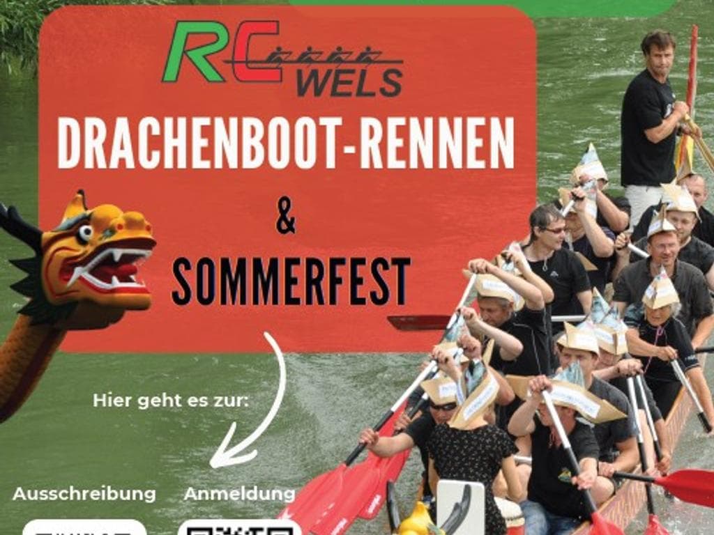 Drachenbootrennen & RC Wels Sommerfest
