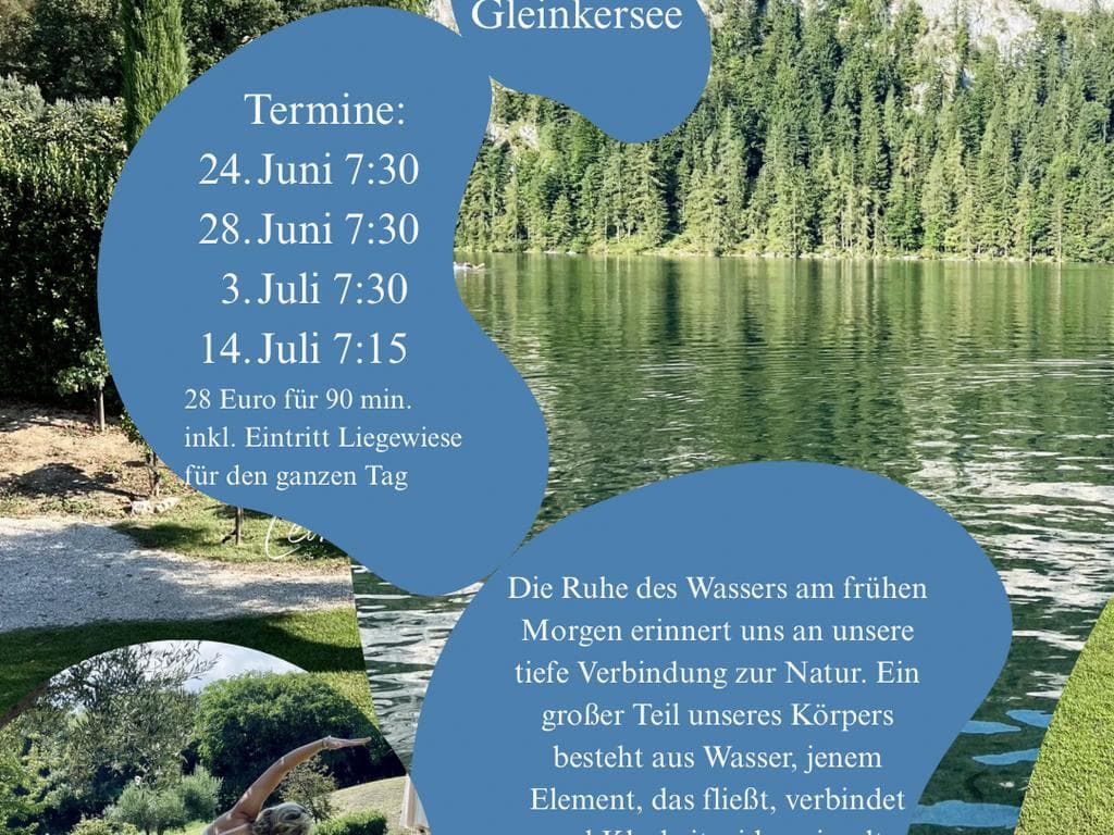 Yoga am Gleinkersee