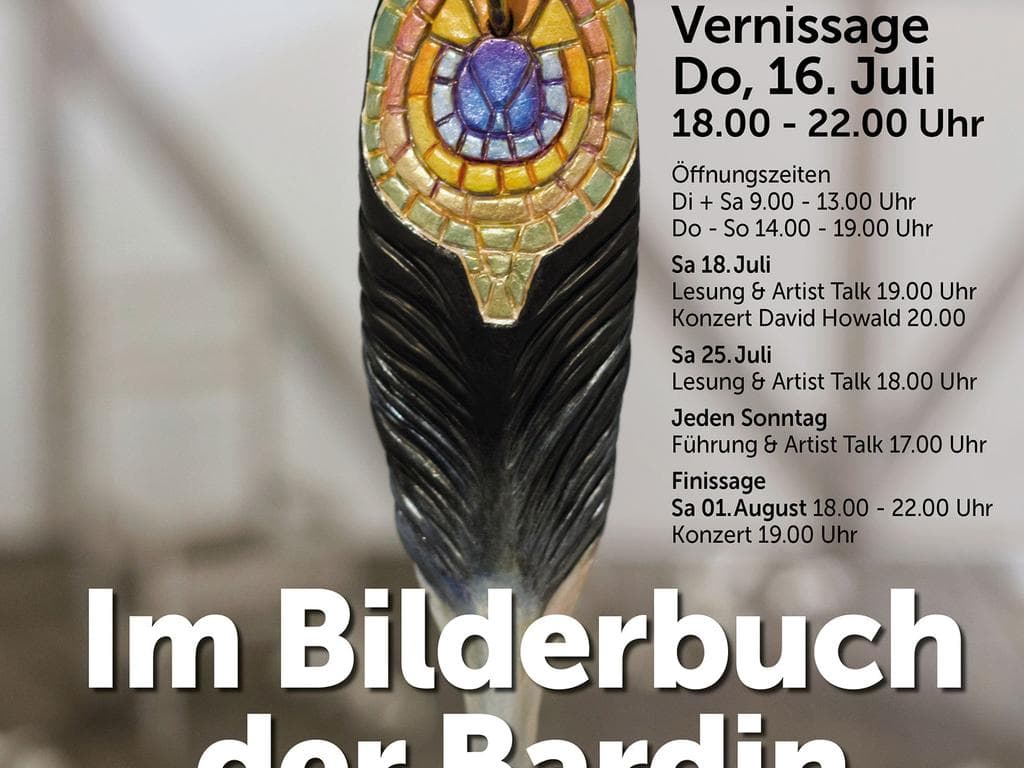 Ausstellung "Im Bilderbuch der Bardin"