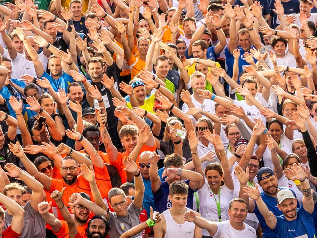 business2run-PREMIERE in der WEBERZEILE IN RIED!