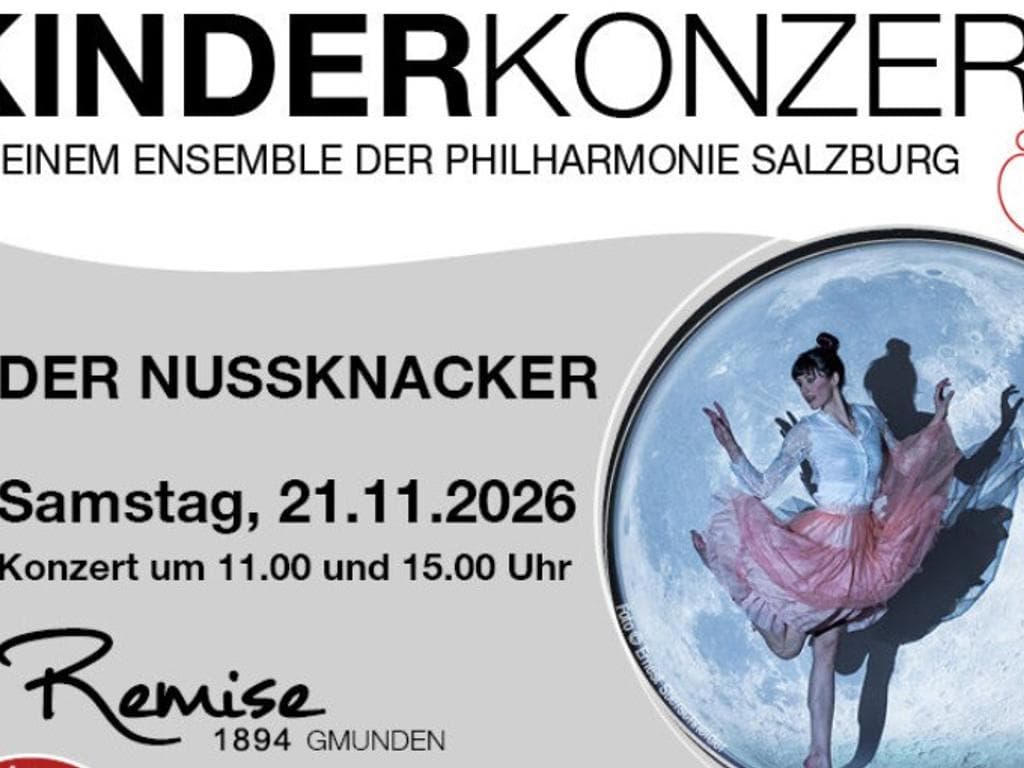 Der Nussknacker - Kinderkonzert mit einem Ensemble der Philharmonie Salzburg