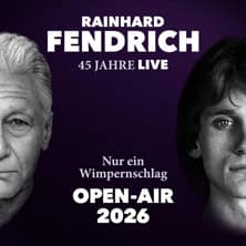Rainhard Fendrich - Kabarett und Musik im Stadtpark Waidhofen - ausverkauft!