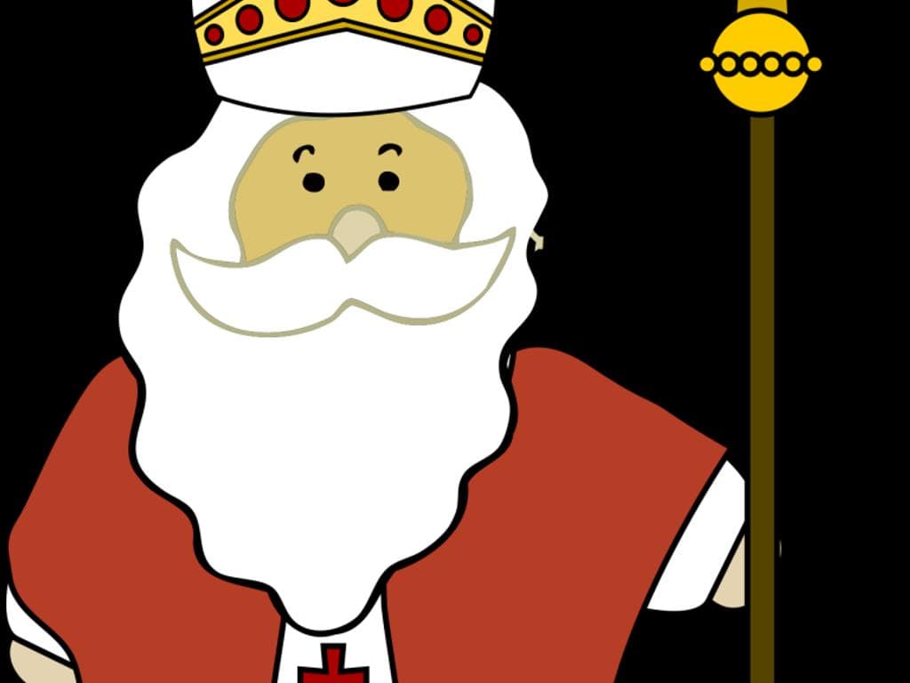 Der Nikolaus kommt mit seinen Knechten