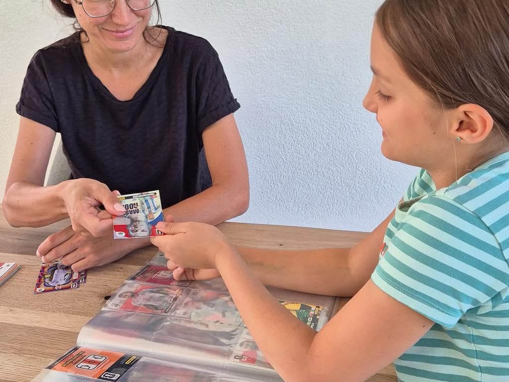 Panini Tausch Nachmittag