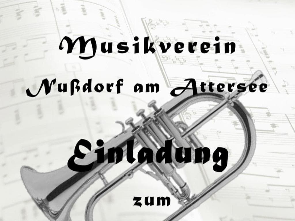 Jahreskonzert des Musikvereins Nußdorf a. A.