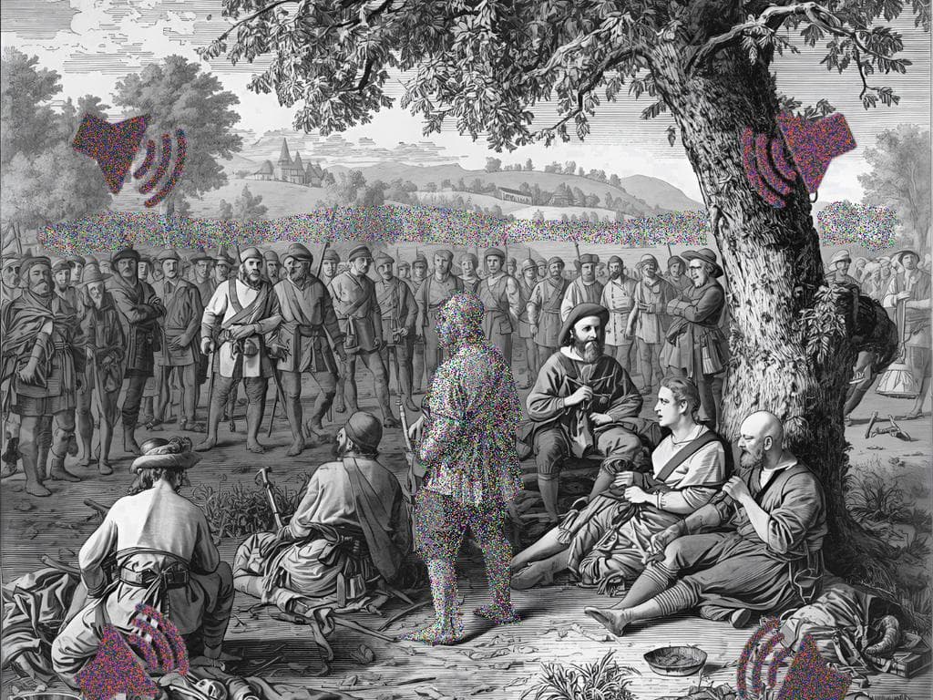 Lebensklänge – wie klingt Leben im Jahre 1626 – ein Plädoyer für Lebendigkeit, gegen Gewalt.