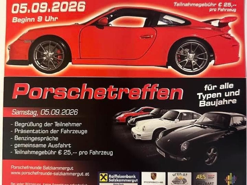 Porschetreffen am Gmundnerberg