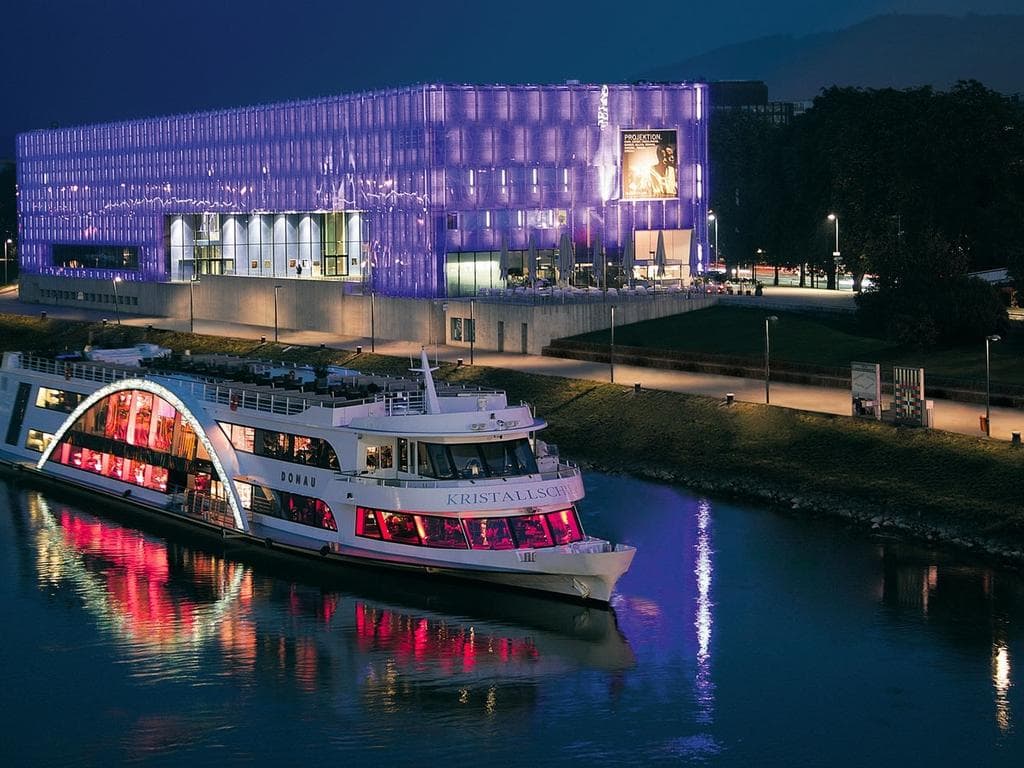 Silvesterschifffahrt auf der Donau
