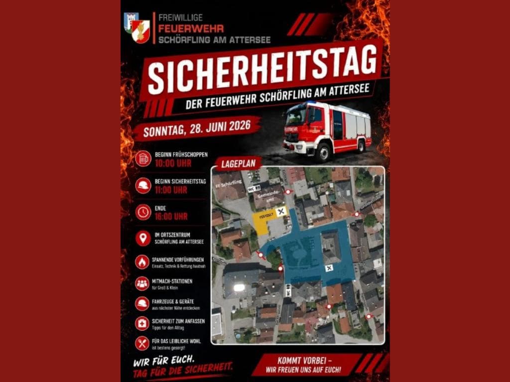 Sicherheitstag und Frühschoppen der FF Schörfling