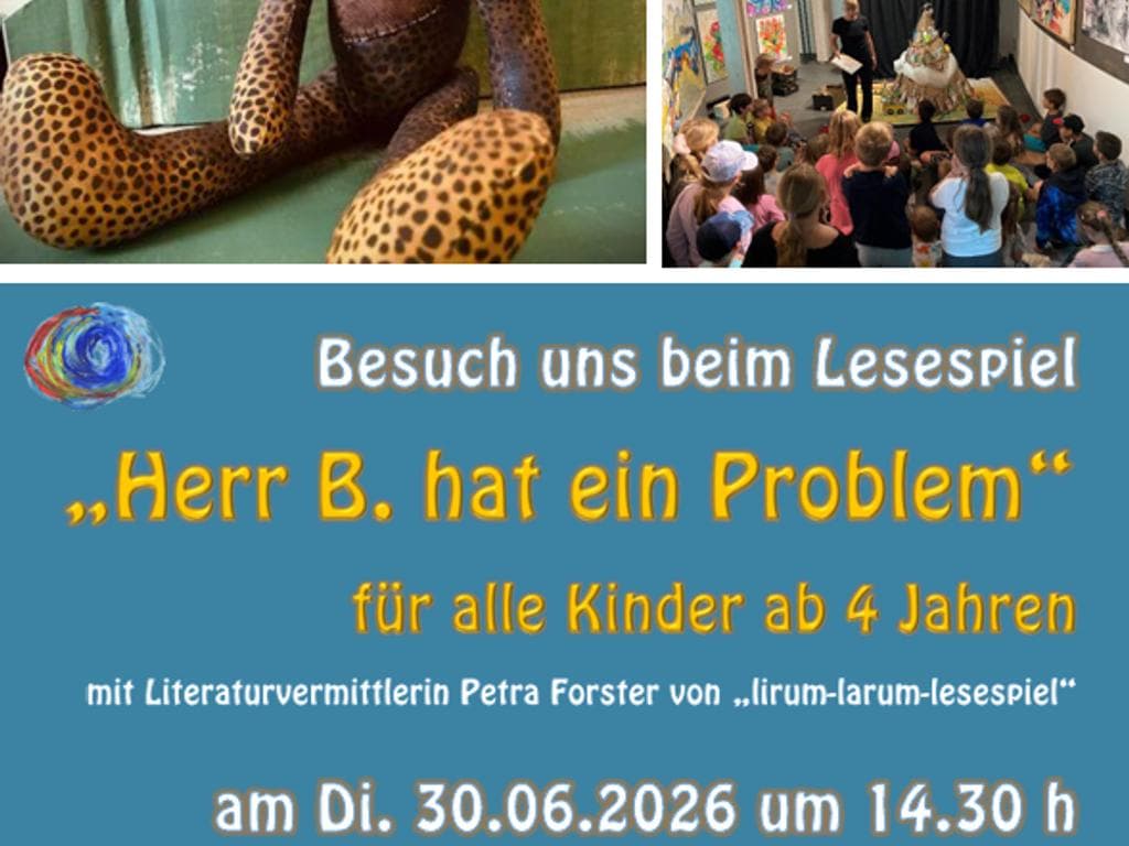 Lesespiel mit Literaturvermittlerin Petra Forster